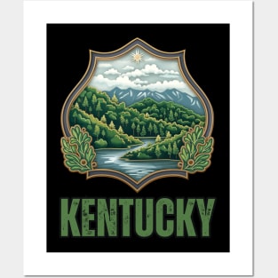 Kentucky State USA Posters and Art